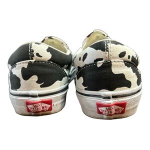 COPY - Cow print Vans slip on sneakers I will not privately email